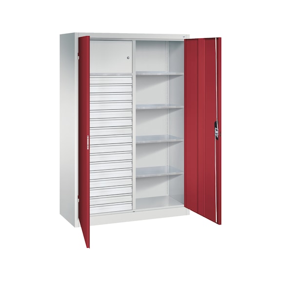 C+P Workshop cupboard with 16 drawers, H1950B1200D500 mm, No. 8931-3015|S10002 - Workshop cabinet