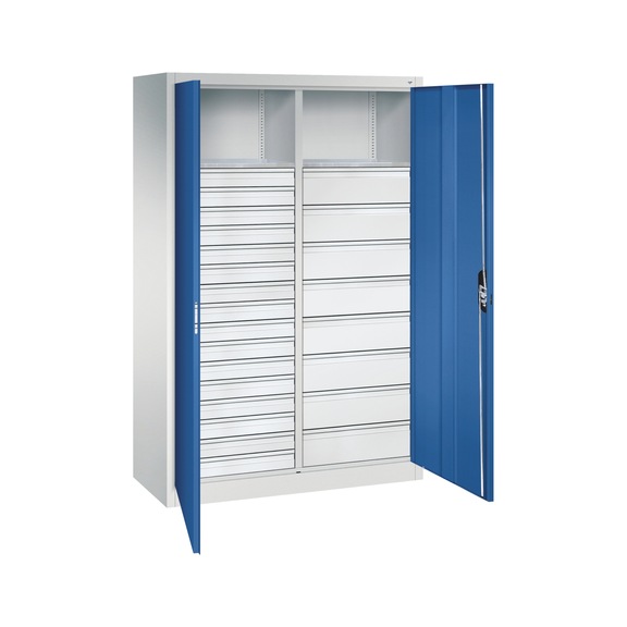 C+P Workshop cupboard with 24 drawers, H1950B1200D500 mm, No. 8931-303|S10041 - Workshop cabinet