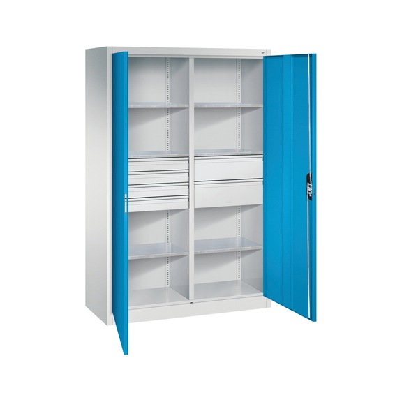 C+P Werkstattschrank mit 6 Schubladen, H1950B1200T500 mm, Nr. 8931-3041|S10157 - Werkstattschrank