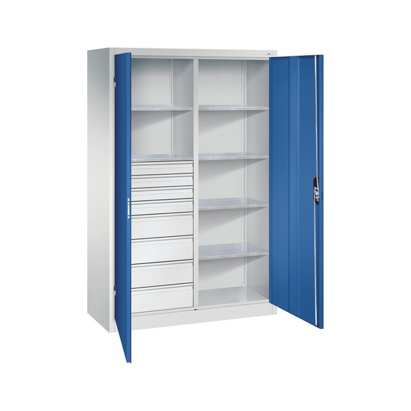 C+P Workshop cupboard with 8 drawers, H1950B1200D500 mm, No. 8931-3055|S10006 - Workshop cabinet