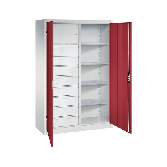 C+P Workshop cupboard 8 drawers, H1950B1200D500 mm No. 8931-3065|S10006 - Workshop cabinet