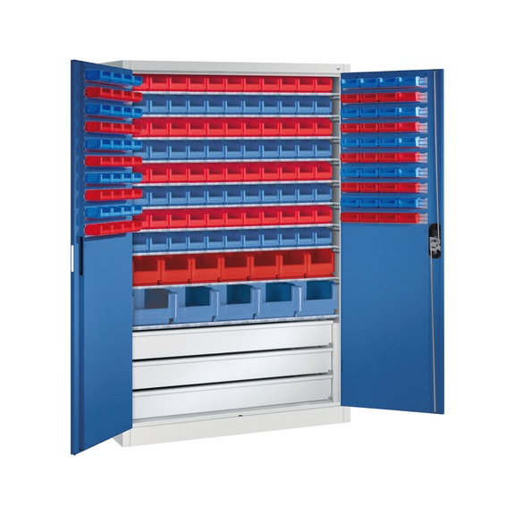 C+P Workshop cupboard, H1950B1200D500 mm, No. 8931-501|S10030 - Workshop cabinet