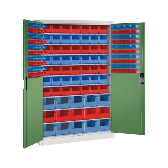 C+P Workshop cupboard, H1950W1200D500 mm, No. 8931-502|S10070 - Workshop cabinet