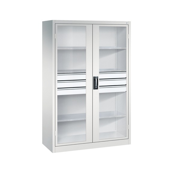 C+P Workshop cupboard, H1950B1200D500 mm No. 8931-5530|S10046 - Workshop cabinet