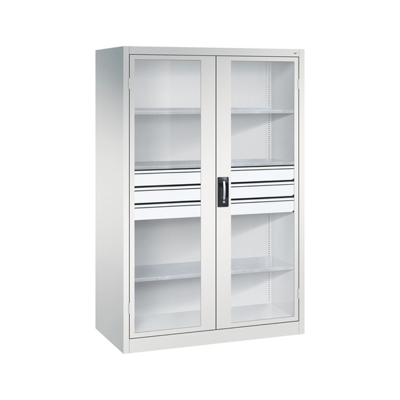 C+P Workshop cupboard, H1950B1200D600 mm No. 8932-5530|S10049 - Workshop cabinet