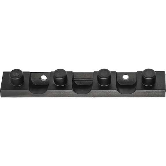 HAZET tool holder square hollow 12.5 mm for 4 pieces square drive - Perforated plate hook (perforated plate)