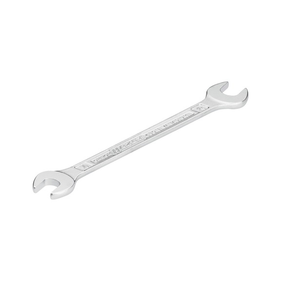 HAZET double open-end wrench 450NA-3/8X7/16VKH external hexagonal profile - Double open-end wrench