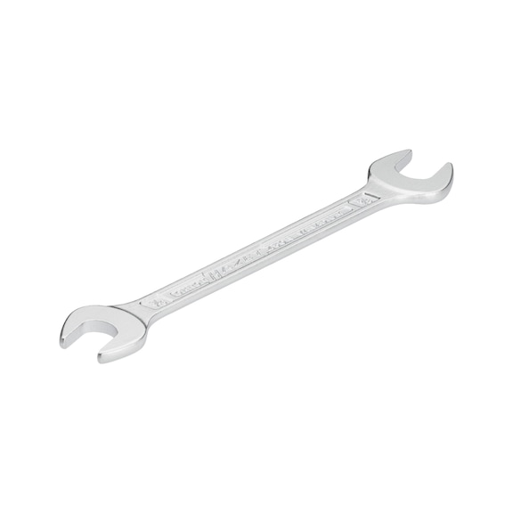HAZET double open-end wrench 450NA-9/16X5/8VKH external hexagonal profile - Double open-end wrench