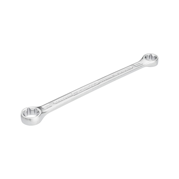 HAZET Double box wrench TX 609-E14XE18 External TX profile E14, E18 - Double box wrench