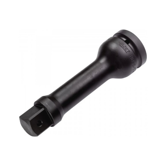 HAZET machine screwdriver extension overall length 180 mm, hollow square 1 inch - Extension piece for socket wrench inserts