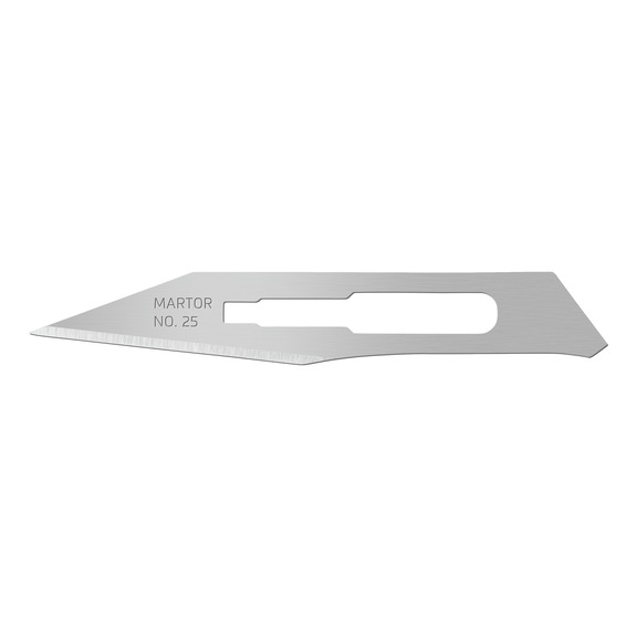 MARTOR replacement blade scalpel blade 25 10 pieces - Spare knife blade