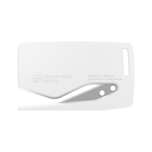 MARTOR safety knife SECUMAX VISICUT with pointed blade 85 10 pieces - Cutter knife