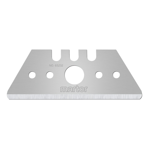 MARTOR Replacement blade TRAPEZOIDAL BLADE 65232, wide-ground, POS, 10 pieces 65232.71 - Spare knife blade