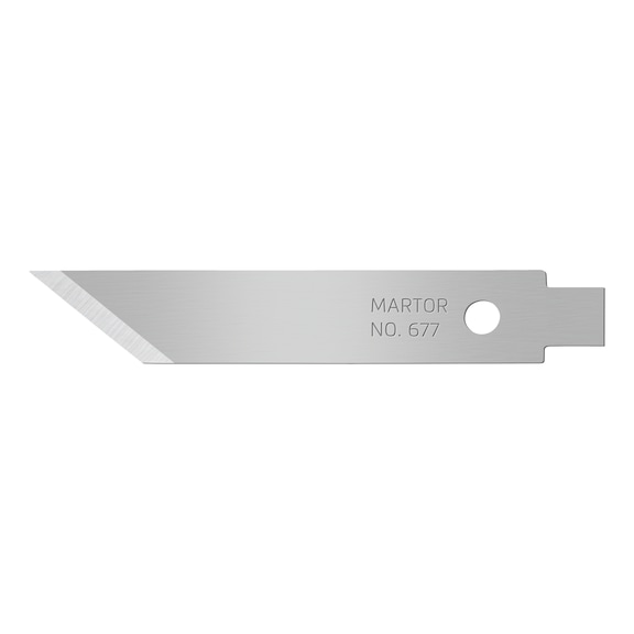 MARTOR replacement blade graphic blade 677 10 pieces - Spare knife blade