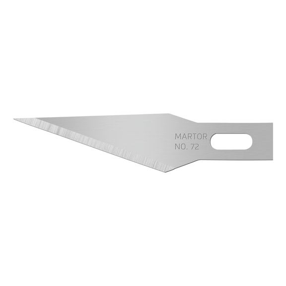 MARTOR replacement blade graphic blade 72 10 pieces - Spare knife blade