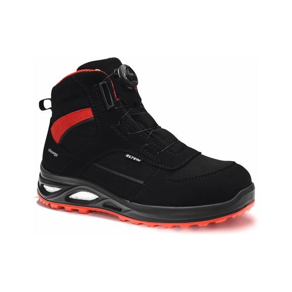 ELTEN ladies safety boots HANNAH XXTL BOA black-red Mid ESD S3 746561-39 - Women's safety boots HANNAH XXTL BOA black-red Mid ESD S3
