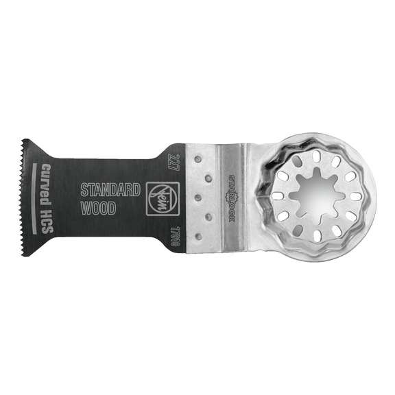 FEIN E-Cut standard saw blade curved length 55 mm width 35mm PU 1 pc holder SL - Saw blade for oscillating saw