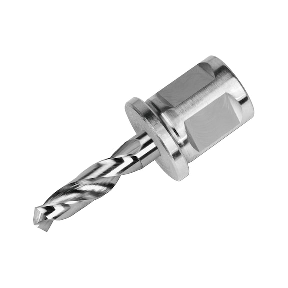 FEIN HSS twist drill with 3/4 in Weldon shank diameter 6 mm 63111018010 - Twist drill with cylindrical shank