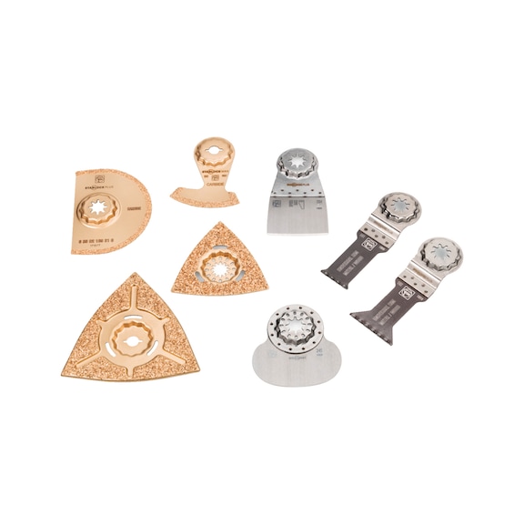 FEIN Profi-Set StarlockMax HEIZUNG / SANITÄR Aufnahme SLM 35222967140 - Elektrowerkzeug (Zubehör, Sonstiges)