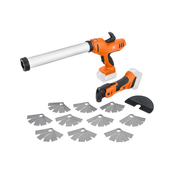 FEIN joint renovator set AKP 18-600 AS 18 V ProCORE Li-Ion 71902260000 - Cartridge gun (rechargeable battery)