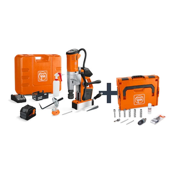 FEIN AKBU 35 PM 18 V AS cordless magnetic core drill set 1 x 12 Ah 71700465000 - Drill (cordless, other)