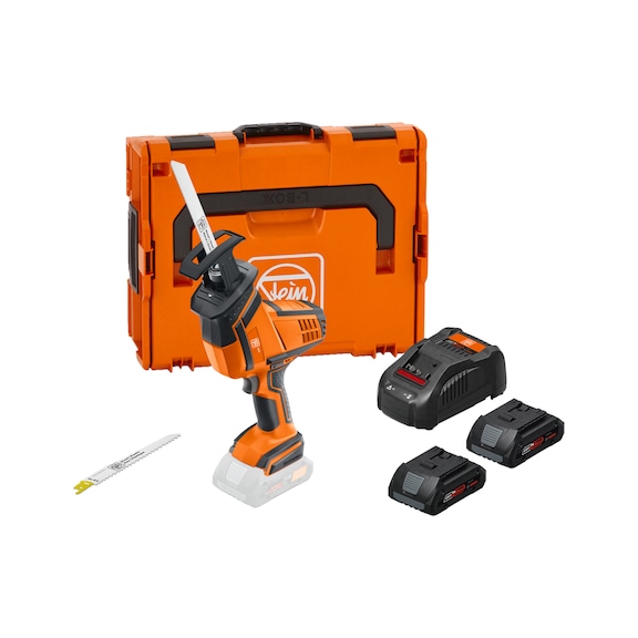 FEIN Compact cordless reciprocating saw ASAS 18-21 K AS Set 2 x 4 Ah 18 V 71330162000 - Reciprocating saw (cordless)