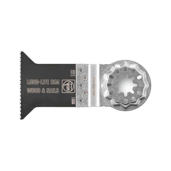 FEIN E-Cut Long-Life-Sägeblatt Länge 50 mm Breite 50 mm VE 50 St Aufnahme SL - Sägeblatt für Oszillierer