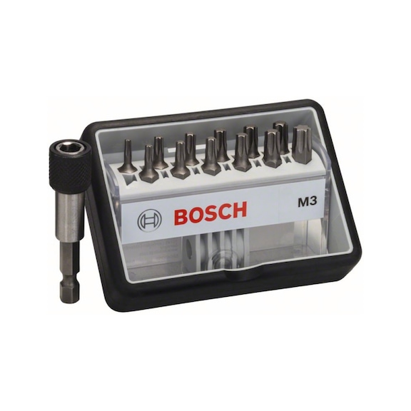 BOSCH 121-piece screwdriver bit set M T Extra Hard version 2607002565 - Screwdriver bit (assortment)