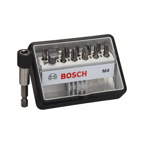 BOSCH 121-piece Robust Line M PH/PZ/T/S Extra Hard screwdriver bit set 2607002566 - Screwdriver bit (assortment)