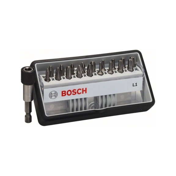 BOSCH 181-piece Robust Line L PH/PZ/T Extra Hard screwdriver bit set 2607002567 - Screwdriver bit (assortment)