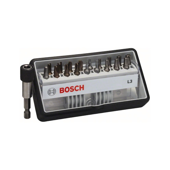 BOSCH Schrauberbit-Set Extra-Hart 18  1-teilig 25mm Sicherh. Bits 2607002569 - Schraubendrehereinsatz (Sortiment)