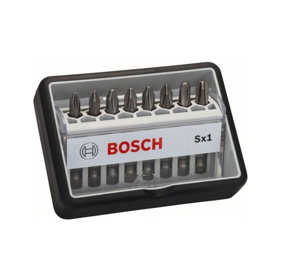 BOSCH 8-piece screwdriver bit set Sx PH Extra Hard version 2607002556 - Screwdriver bit (assortment)