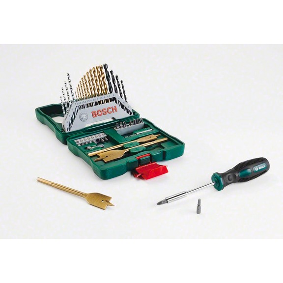 BOSCH X-Line TiN-coated set 40-piece hand screwdriver 2607017334 - Hand tools (parts)