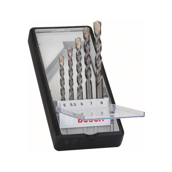 BOSCH 5-piece CYL-3 concrete drill bit set Robust Line 5-8 mm 2607010526 - Hand tools (parts)