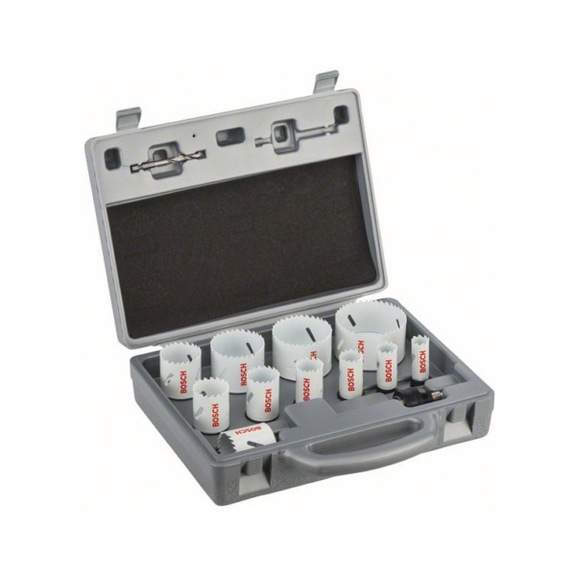 BOSCH 14-piece Progressor hole saw set 19-76 mm 2608584667 - Insert tool