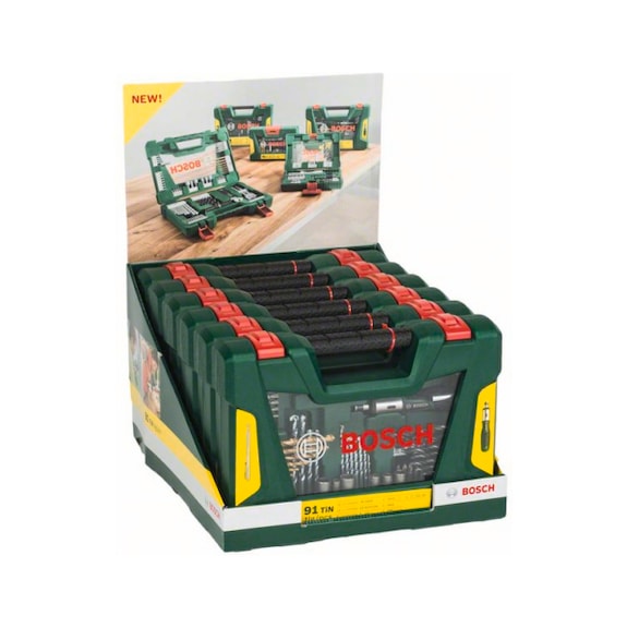 BOSCH V-Line box drill and bit set 91-pieces 2607017311 - Hand tools (other)