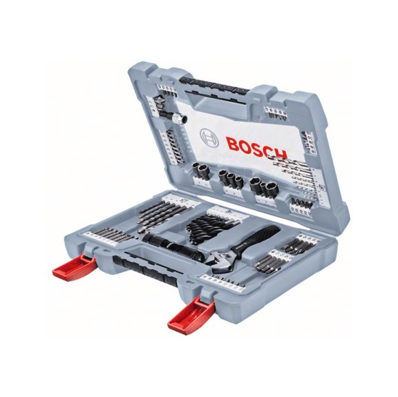 BOSCH 91-piece Premium X-Line drill and screwdriver set 2608P00235 - Hand tools (other)