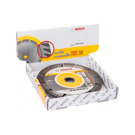 BOSCH Diamond cutting blade Standard Universal 180x22.23 10-pack 2608615064 - Diamond cutting disk