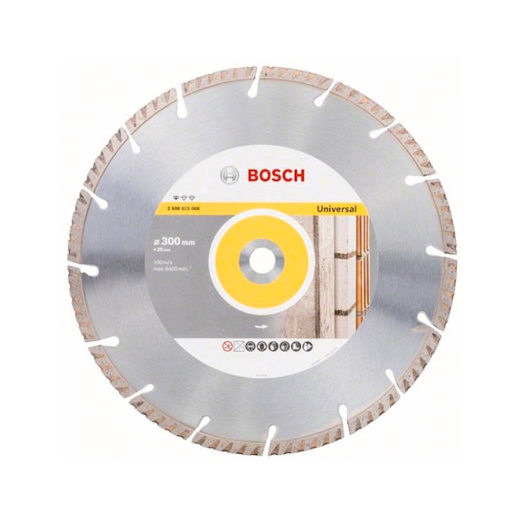 BOSCH Diamond cutting blade Standard for Universal 300 x 20 2608615068 - Diamond cutting disk