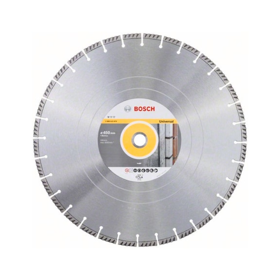 BOSCH Diamond cutting blade Standard for Universal 450 x 25.4 2608615074 - Diamond cutting disk
