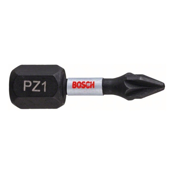 BOSCH Impact Control screwdriver bit 25 mm 2xPZ1 for screwdriver 2608522400 - Screwdriver bit (assortment)