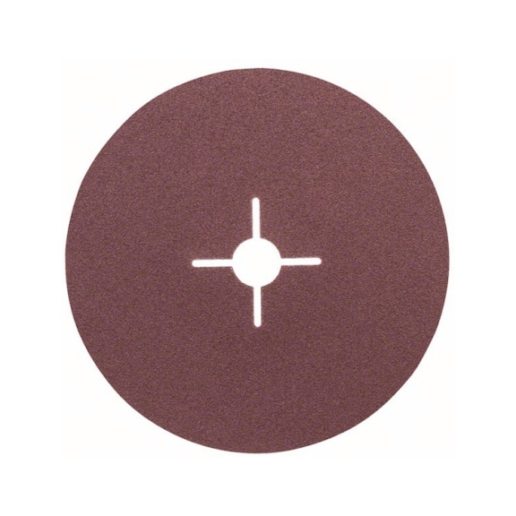 BOSCH Fiberschleifscheibe R444 Expert Metal Korund 180mm 22,23mm 100 2608605488 - Fiberschleifscheibe