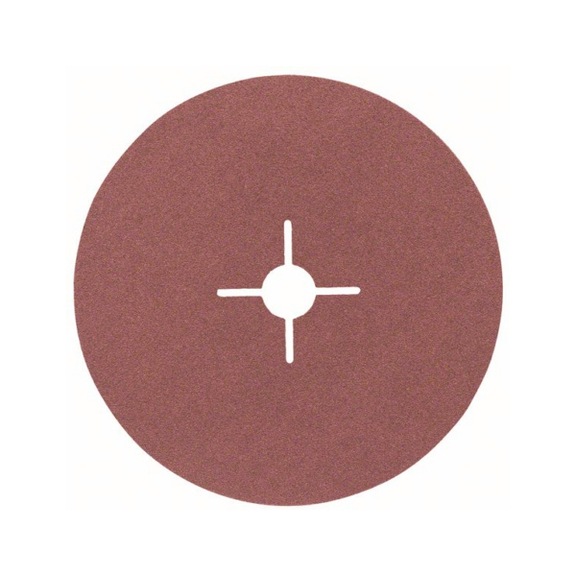 BOSCH Fiberschleifscheibe R444 Expert Metal Korund 180mm 22,23mm 120 2608605489 - Fiberschleifscheibe