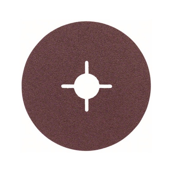 BOSCH Fiber sanding disc R444 Expert Metal corundum 115 mm 22.23 mm 100 2608605468 - Fiber sanding disc