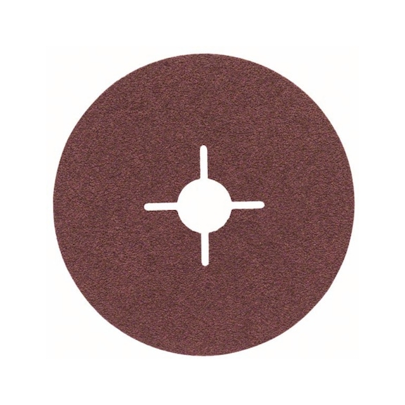 BOSCH Fiber sanding disc R444 Expert Metal corundum 125 mm 22.23 mm 60 2608605476 - Fiber sanding disc
