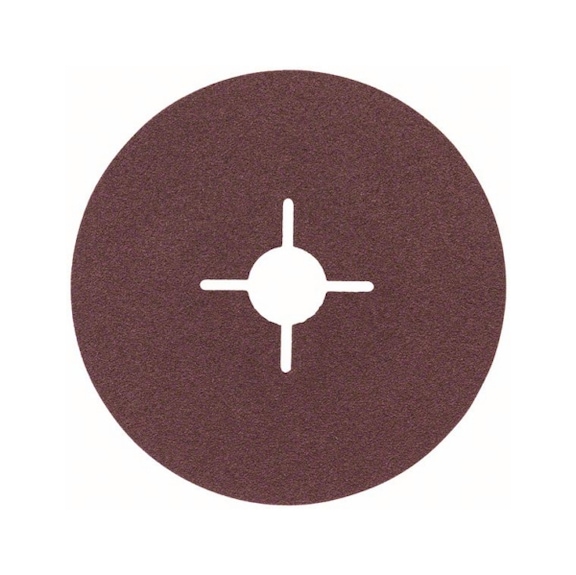 BOSCH Fiberschleifscheibe R444 Expert Metal Korund 125mm 22,23mm 100 2608605478 - Fiberschleifscheibe