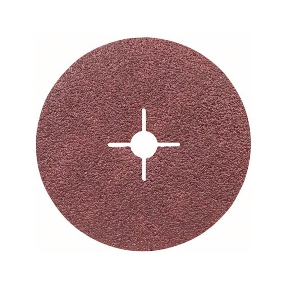 BOSCH Fiber sanding disc R444 Expert Metal corundum 180 mm 22.23 mm 24 2608605484 - Fiber sanding disc