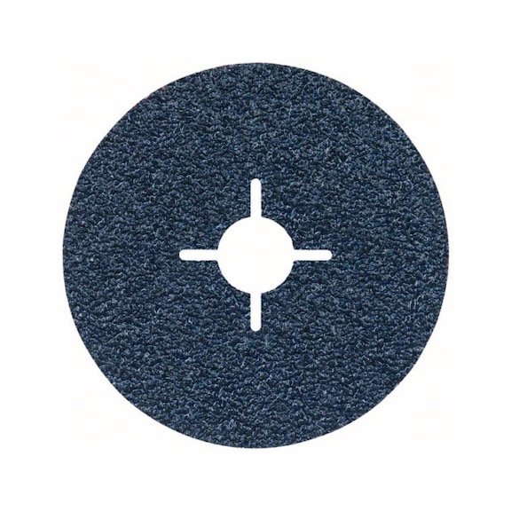 BOSCH Fiber sanding disc R574 Zirconia corundum 115 mm 22.23 mm 24 2608606725 - Fiber sanding disc
