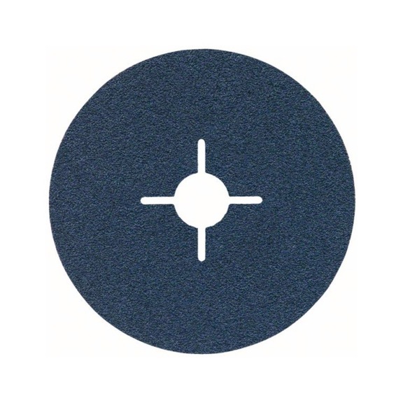 BOSCH Fiber sanding disc R574 zirconia alumina 125 mm 22.23 mm 60 2608606733 - Fiber sanding disc