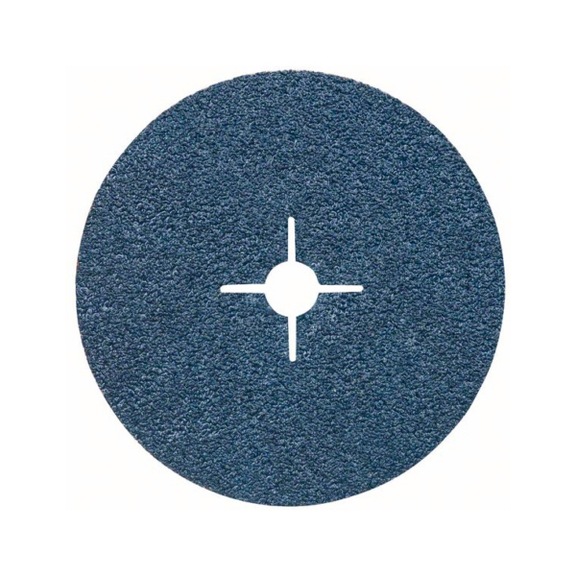 BOSCH Fiber sanding disc R574 zirconia corundum 180 mm 22.23 mm 24 2608606740 - Fiber sanding disc